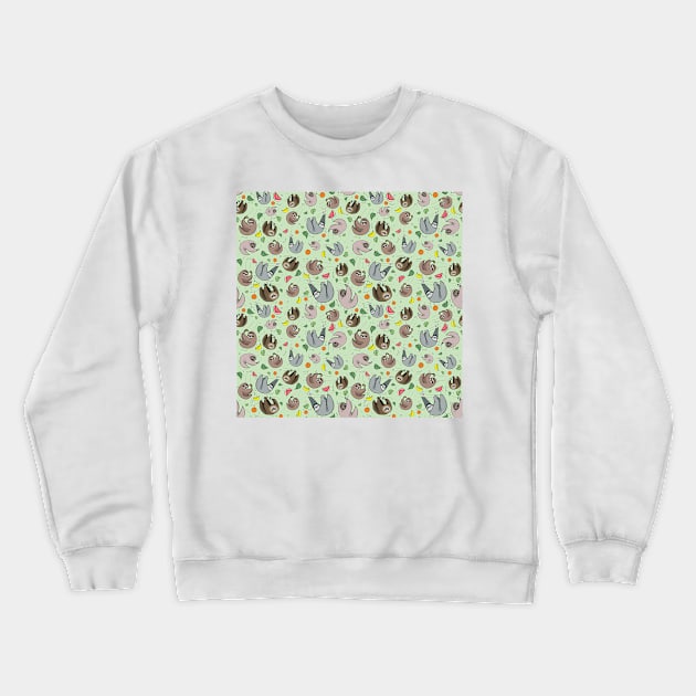 Sloths Crewneck Sweatshirt by nemki